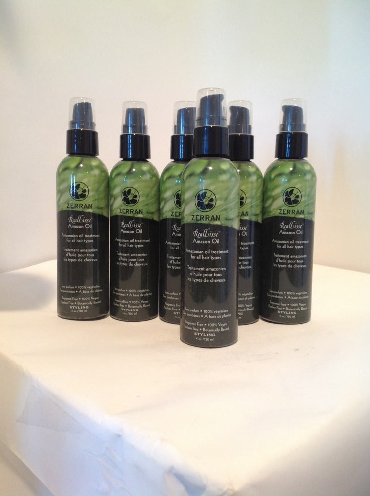 6-Pack Amazon Oil Hair Treatment - All Hair Types, Smoothing, 4 oz