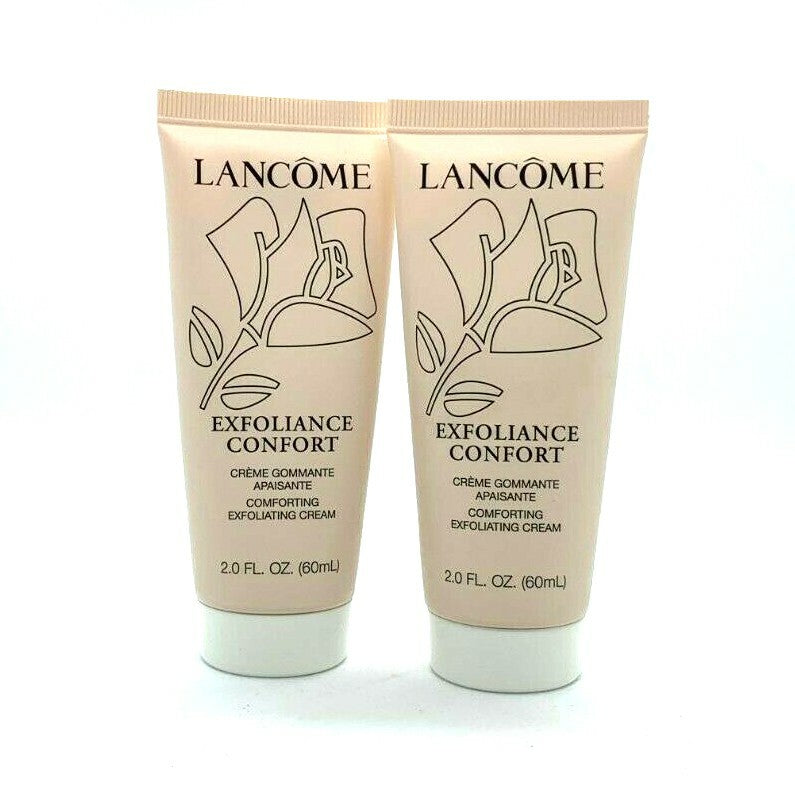 Lot/2 Lancome Exfoliance Confort Exfoliating Cream ~ 2 oz x