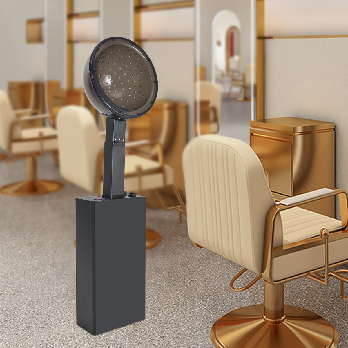 Professional Hooded Hair Dryer with Timer - Salon-Grade 1200W for Drying & Styling