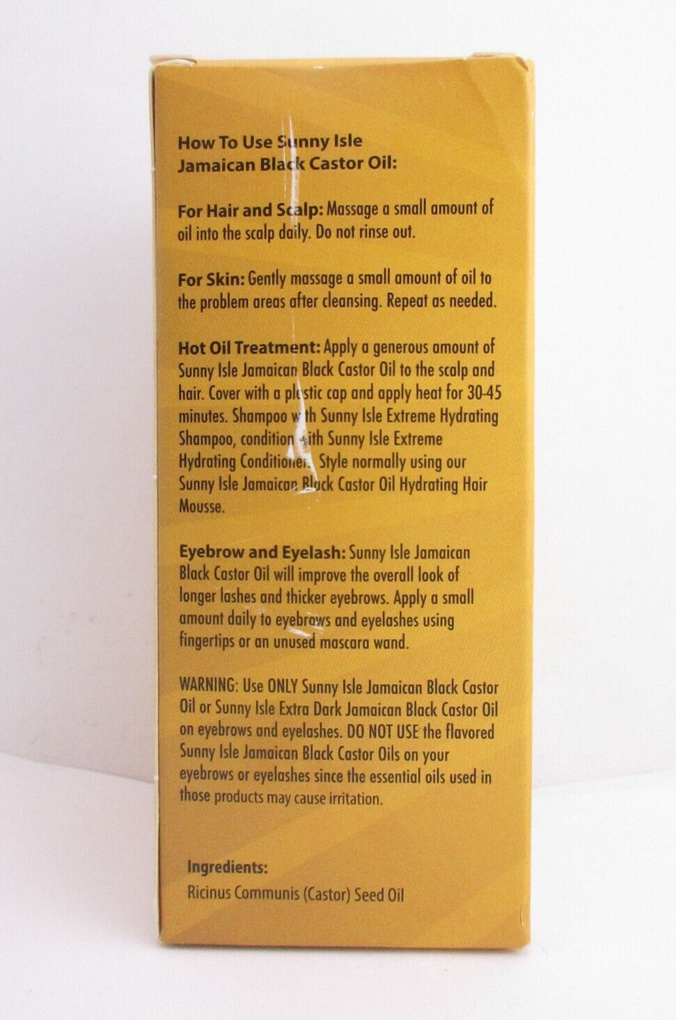 Jamaican Black Castor Oil - 4 fl oz Natural Hair & Skin Treatment