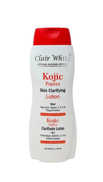 Kojic Papaya Skin Clarifying Lotion - Hydrating & Brightening 16.8 oz
