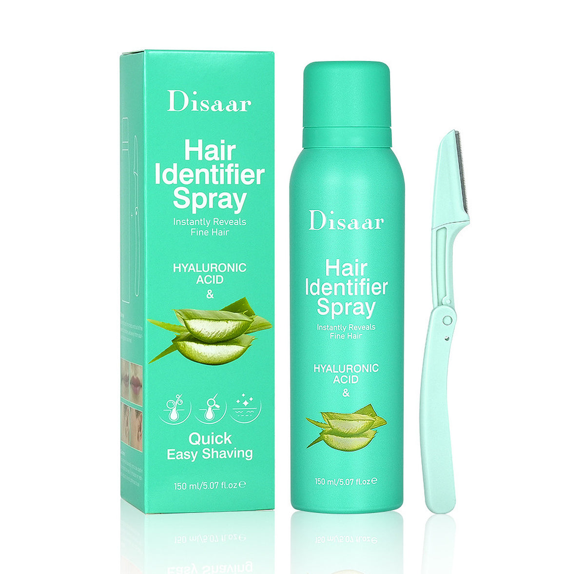 Disaar Hair Spray with Hyaluronic Acid & Aloe 150ml - Nourishing & Styling