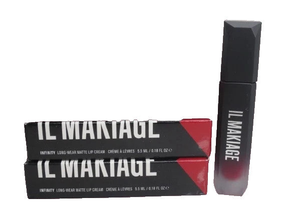 Long Wear Matte Lip Cream - Lipstick Set 2 Colors 0.18 Oz