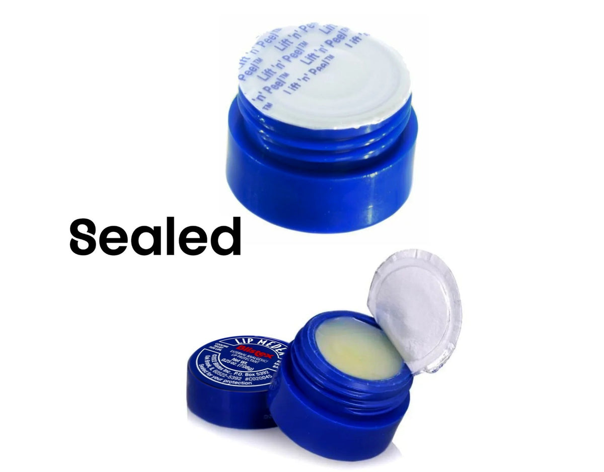 Cooling Lip Balm Protectant with Menthol & Camphor - Pack of 4