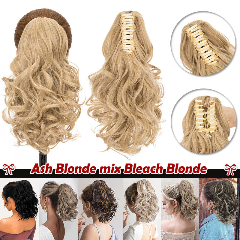 Clip-In Ponytail Hair Extensions 12-30 Inch Thick Synthetic Hairpiece