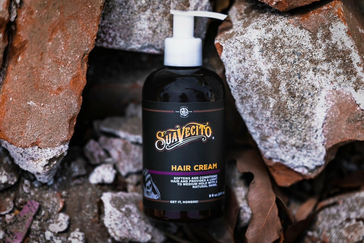 Suavecito Hair Cream 8 oz. Light Styling Leave-In Conditioner