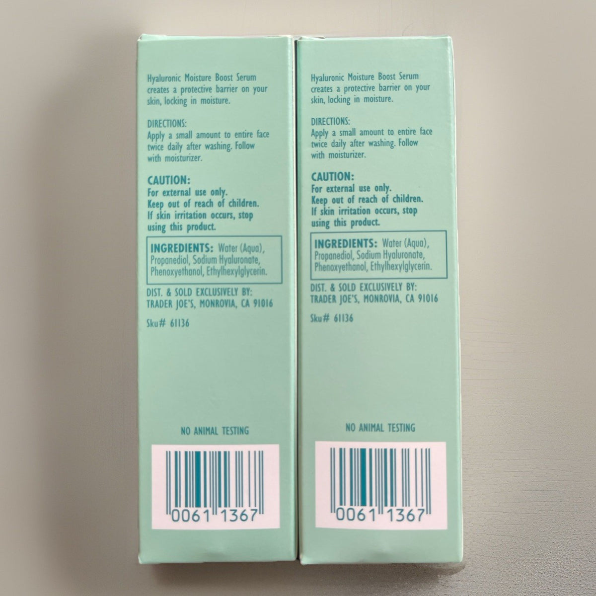 Hyaluronic Moisture Boost Serum - 2 Pack, 1 fl oz Each