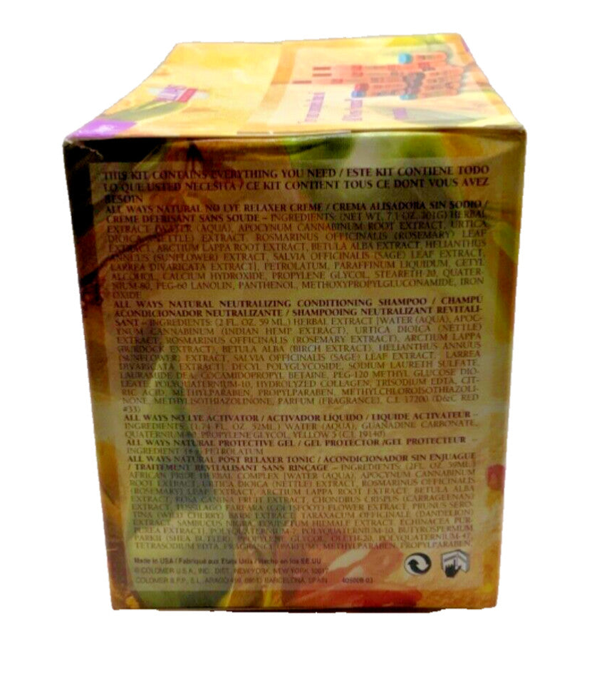 All Ways No-Lye Conditioning Creme Super Relaxer for Hair Straightening