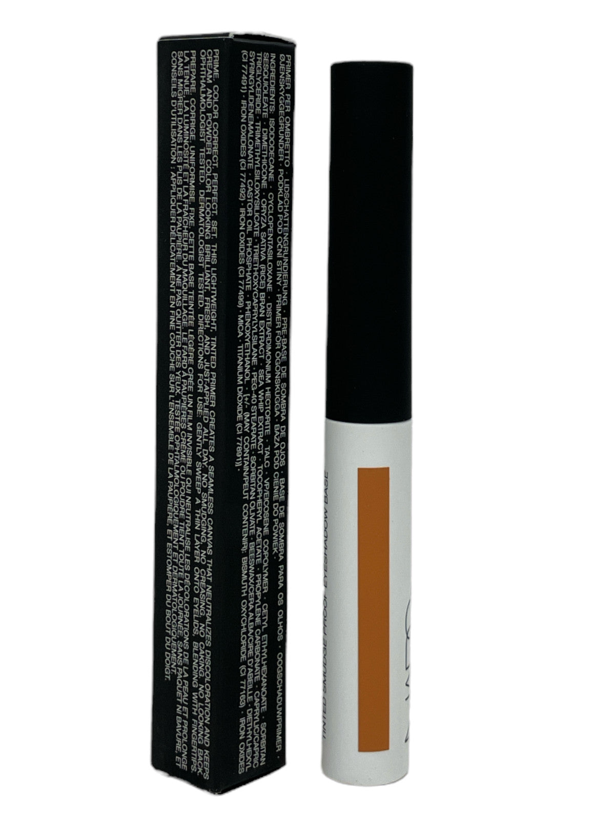 Tinted Smudge Proof Eyeshadow Primer Base for Eye Makeup - Medium Dark