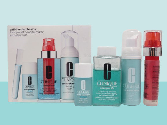 Clinique Anti-Blemish Skincare Set - New Without Box
