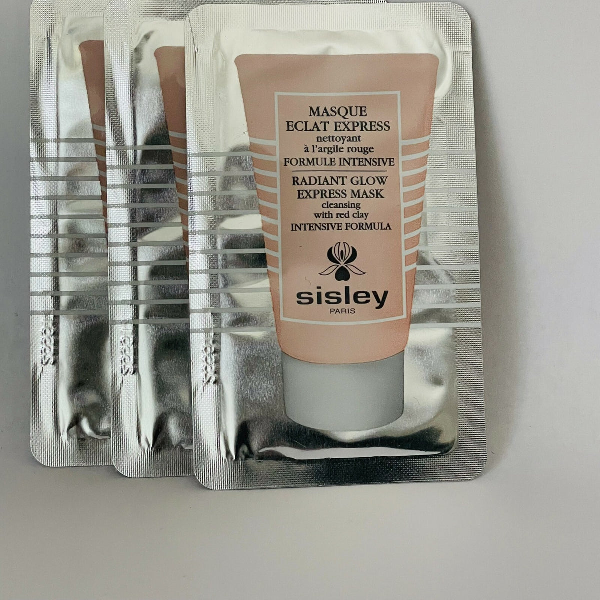 Sisley Radiant Glow Express Mask with Red Clay - 6 x 4ml Samples