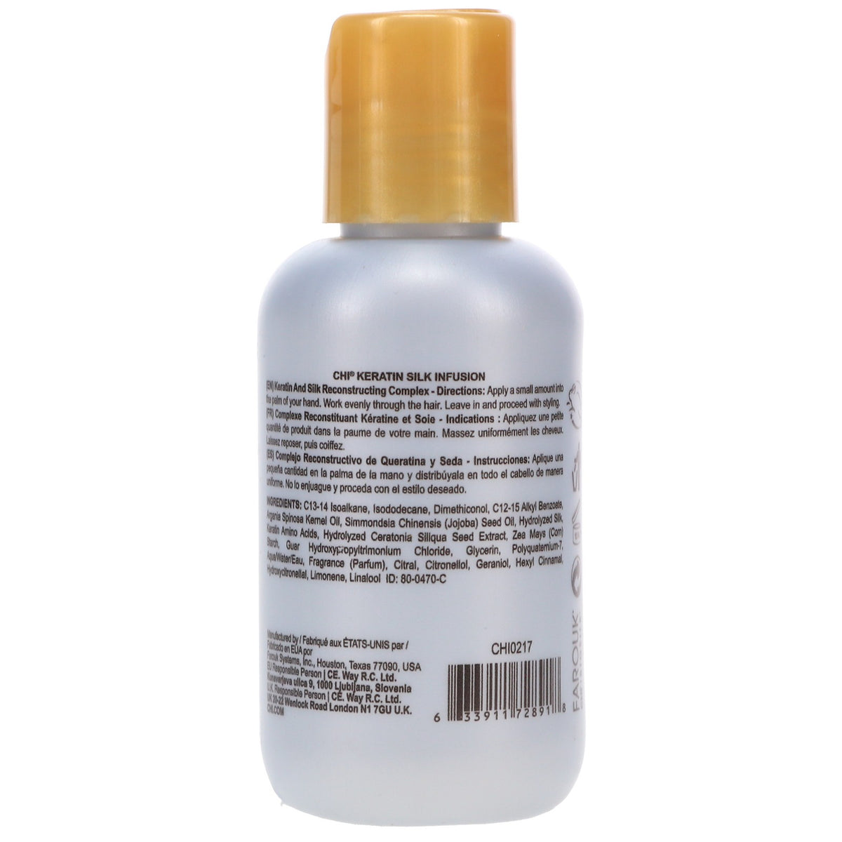 CHI Keratin Silk Infusion Hair Treatment - 2 oz, 3 Pack for Damaged Hair