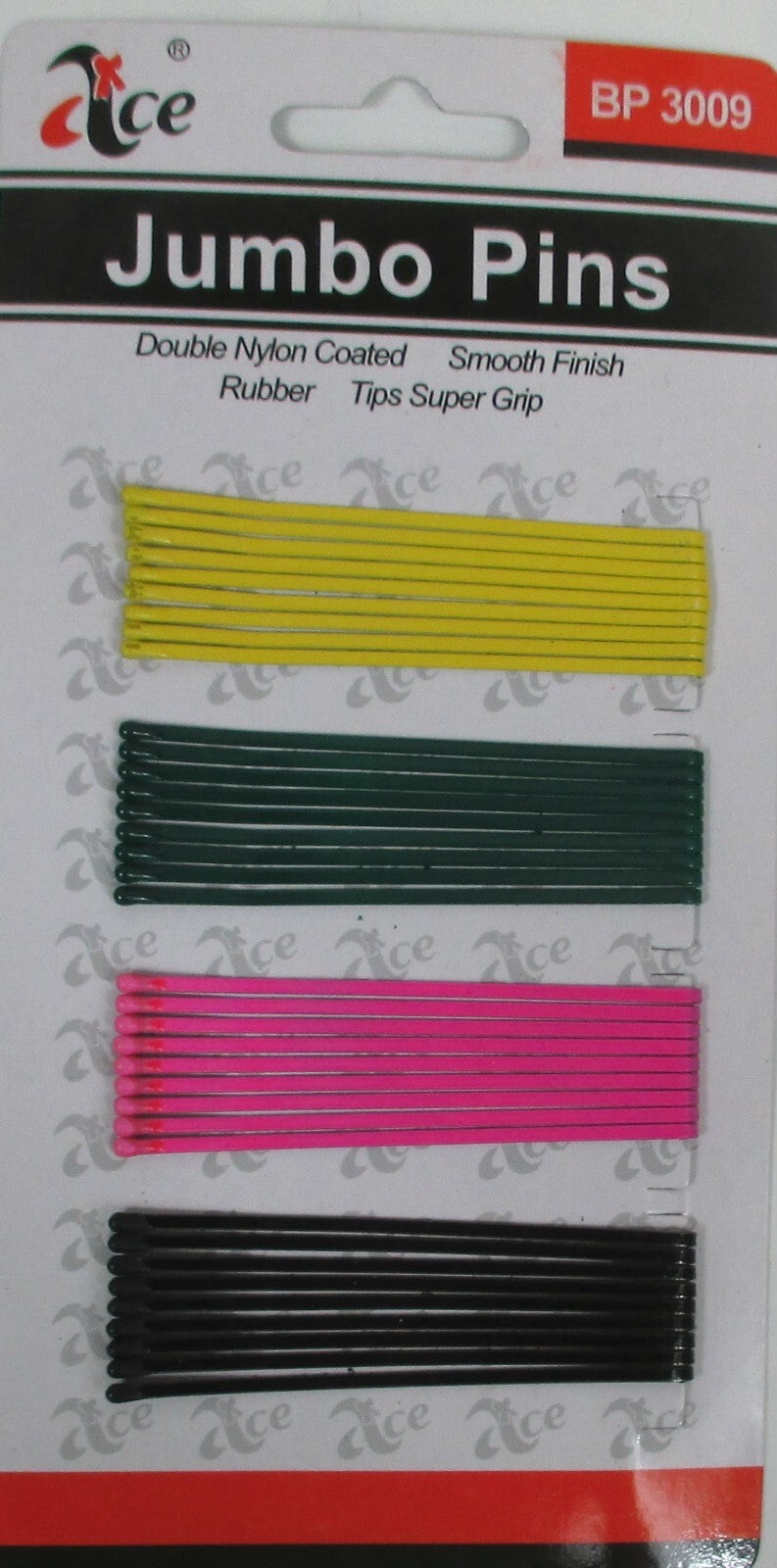 Hair Styling Boppins Pack of 2 - 1.75" Regular & 2.75" Jumbo Sizes, Double Coated