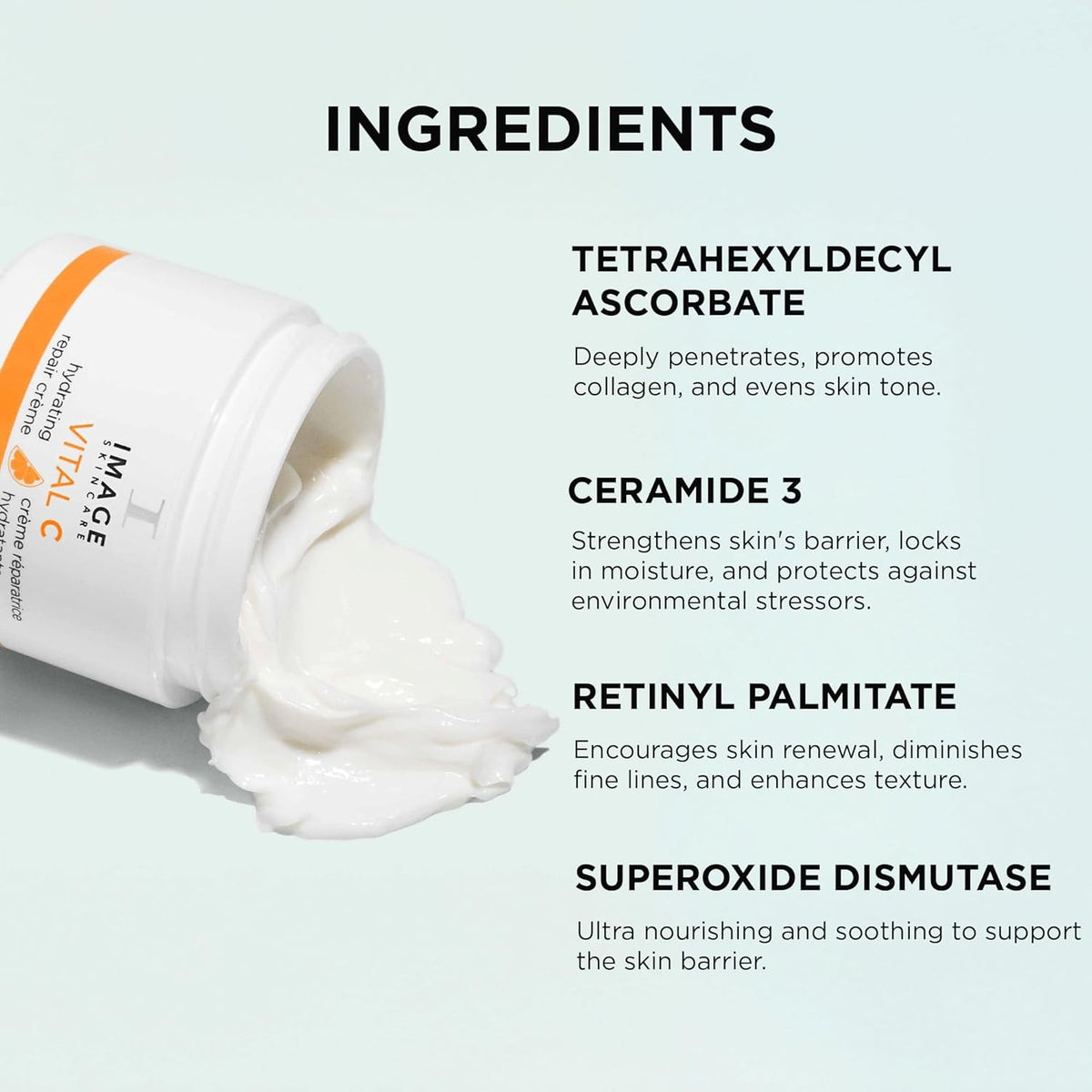 Hydrating Repair Night Cream with Vitamins A C E - 2 oz | Youth-Activating Moisturizer
