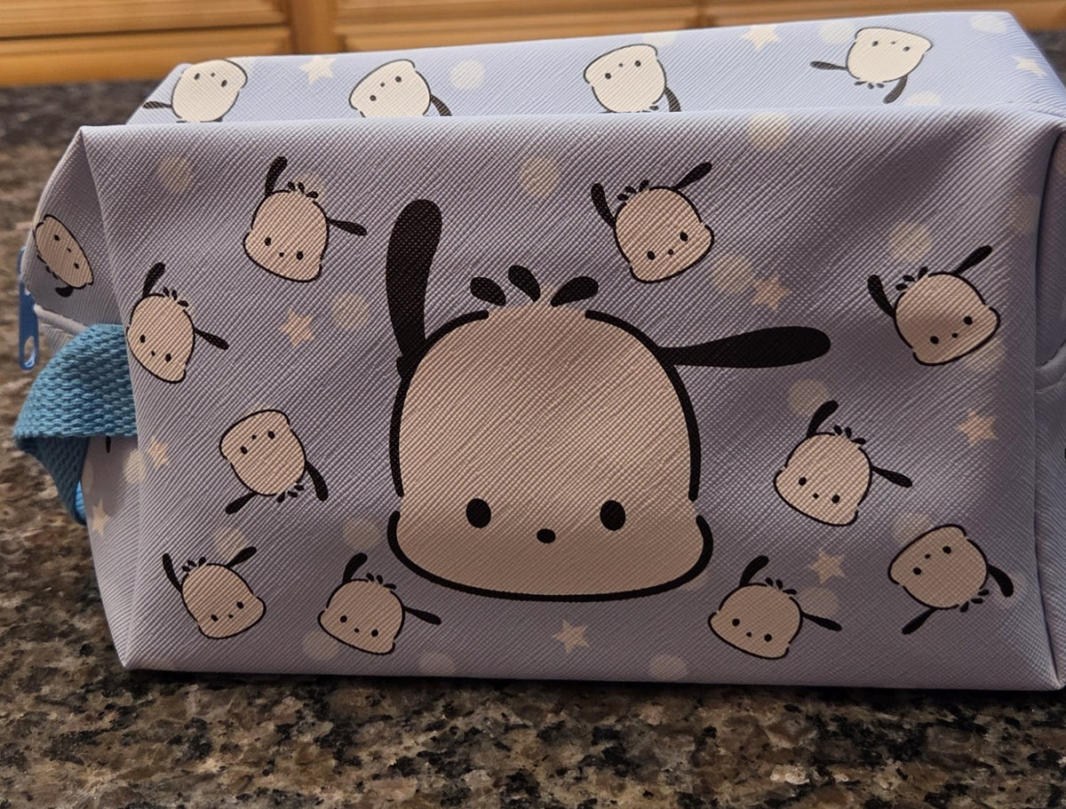 Anime Cinnamoroll Dog Makeup Bag - Cute Cosmetic Pouch for Travel & Storage