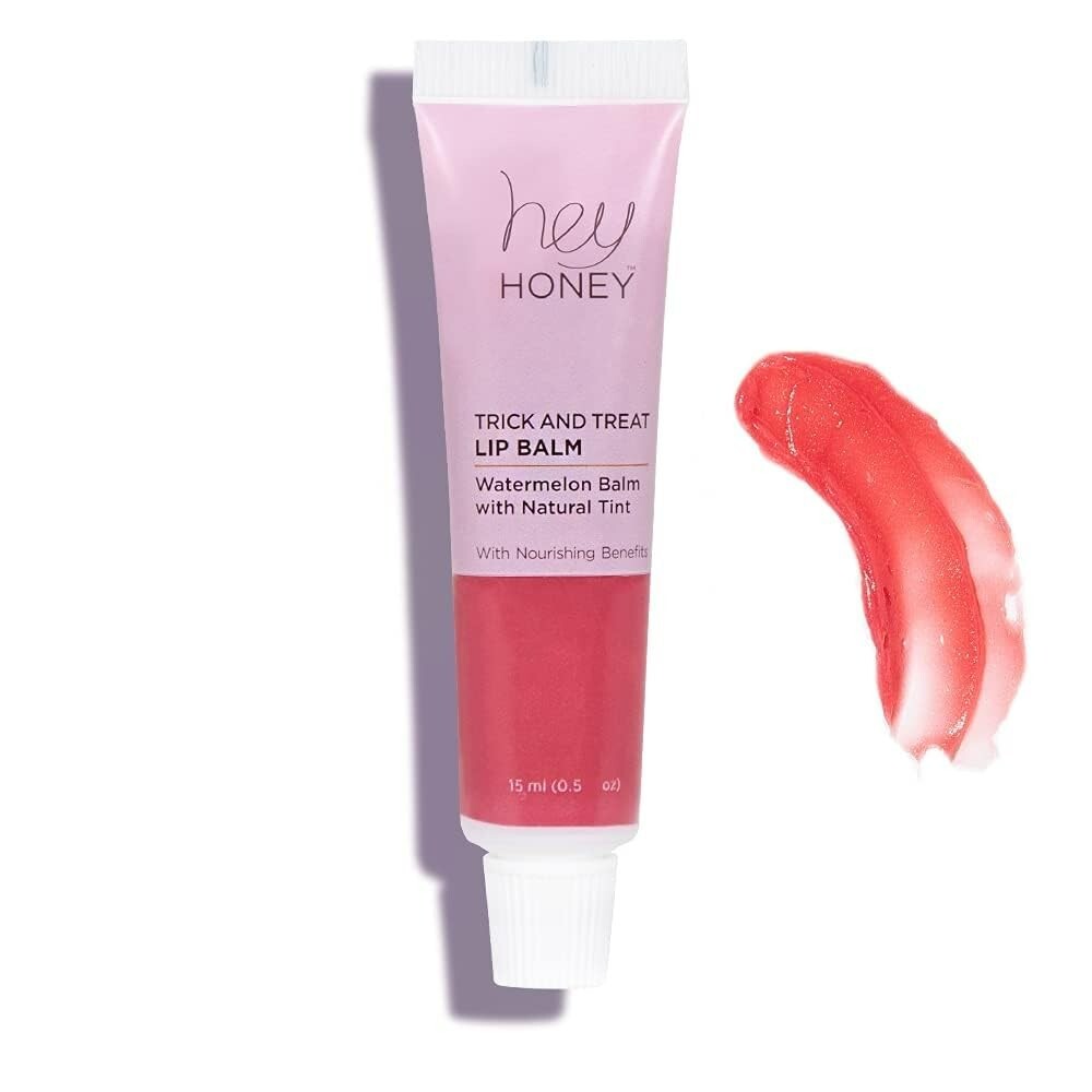 Watermelon Lip Balm Set - Hydrating Moisturizer with Natural Tint 15ml x 2