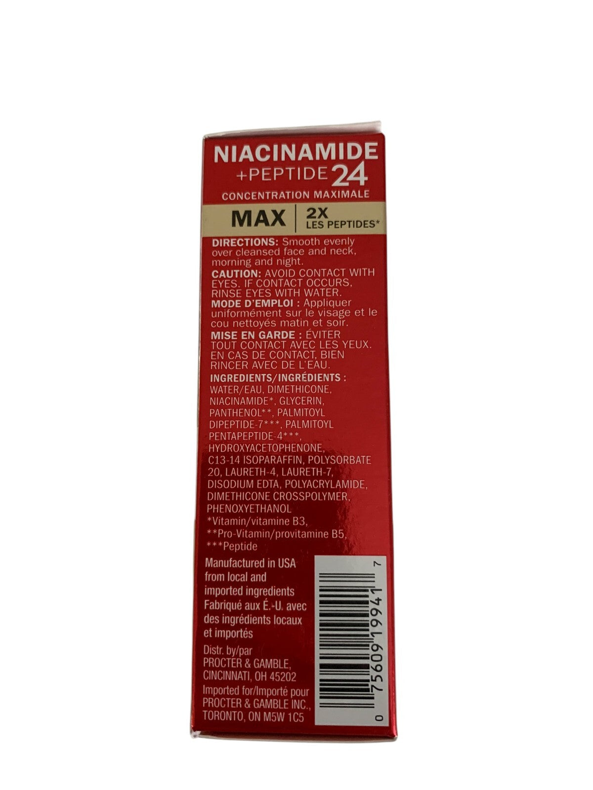Niacinamide Peptide Anti-Wrinkle Serum Fragrance-Free 1.3oz – Anti-Aging Skin Care