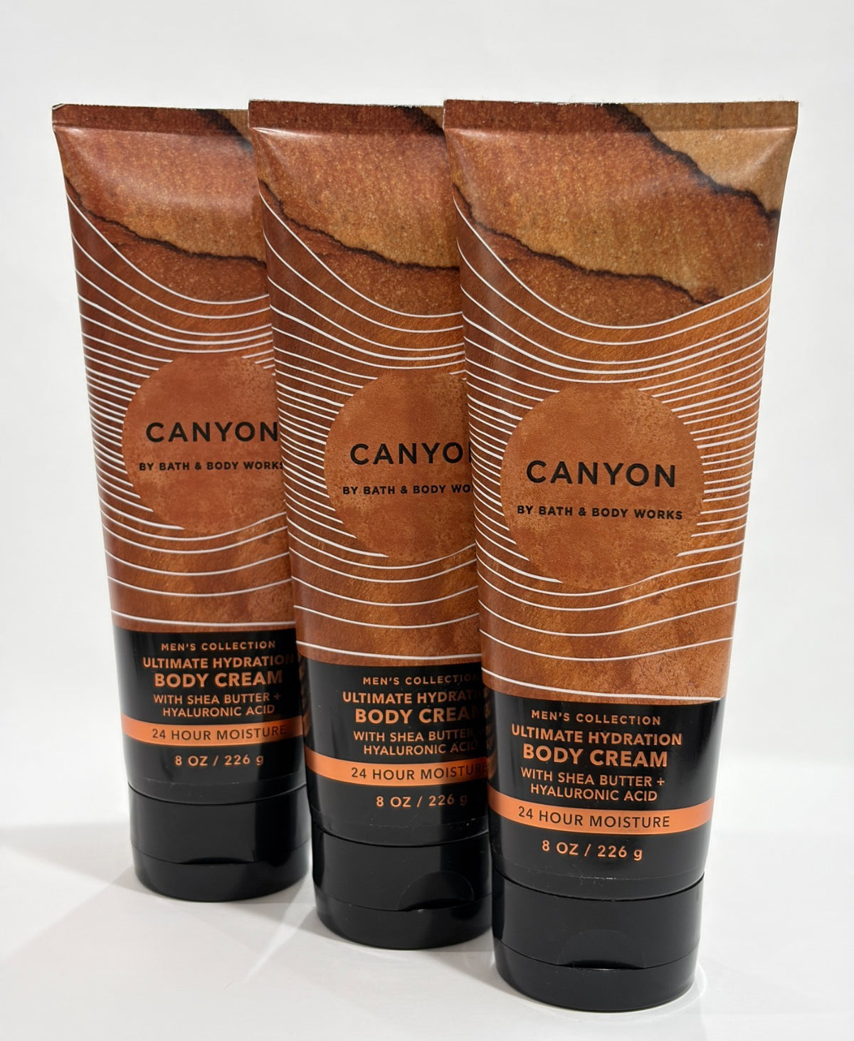 Canyon For Men Body Cream 8 oz - 3 Pack