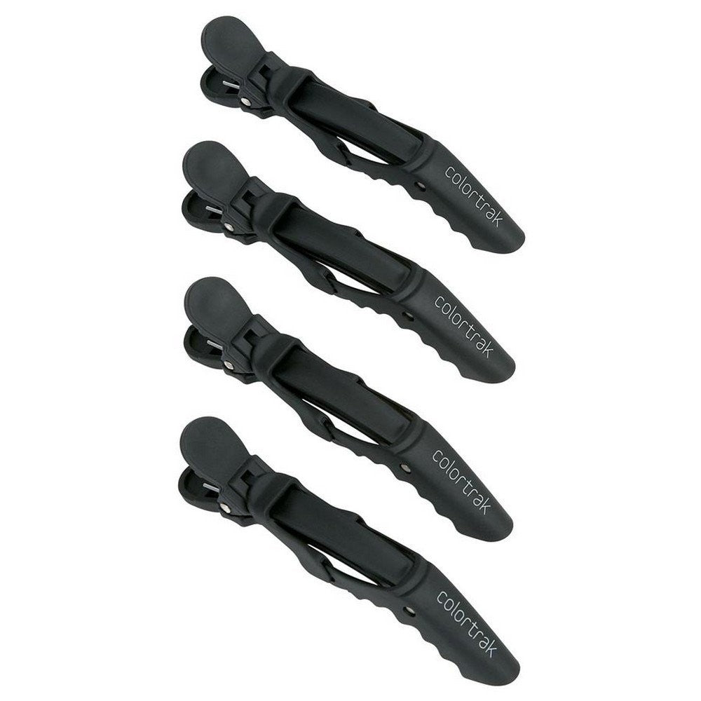 Colortrak The Croc Clips Black 4 Pack