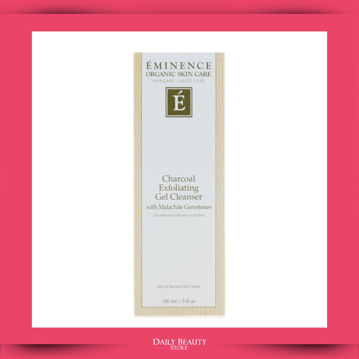 Eminence Charcoal Exfoliating Gel Cleanser 150ml 5oz