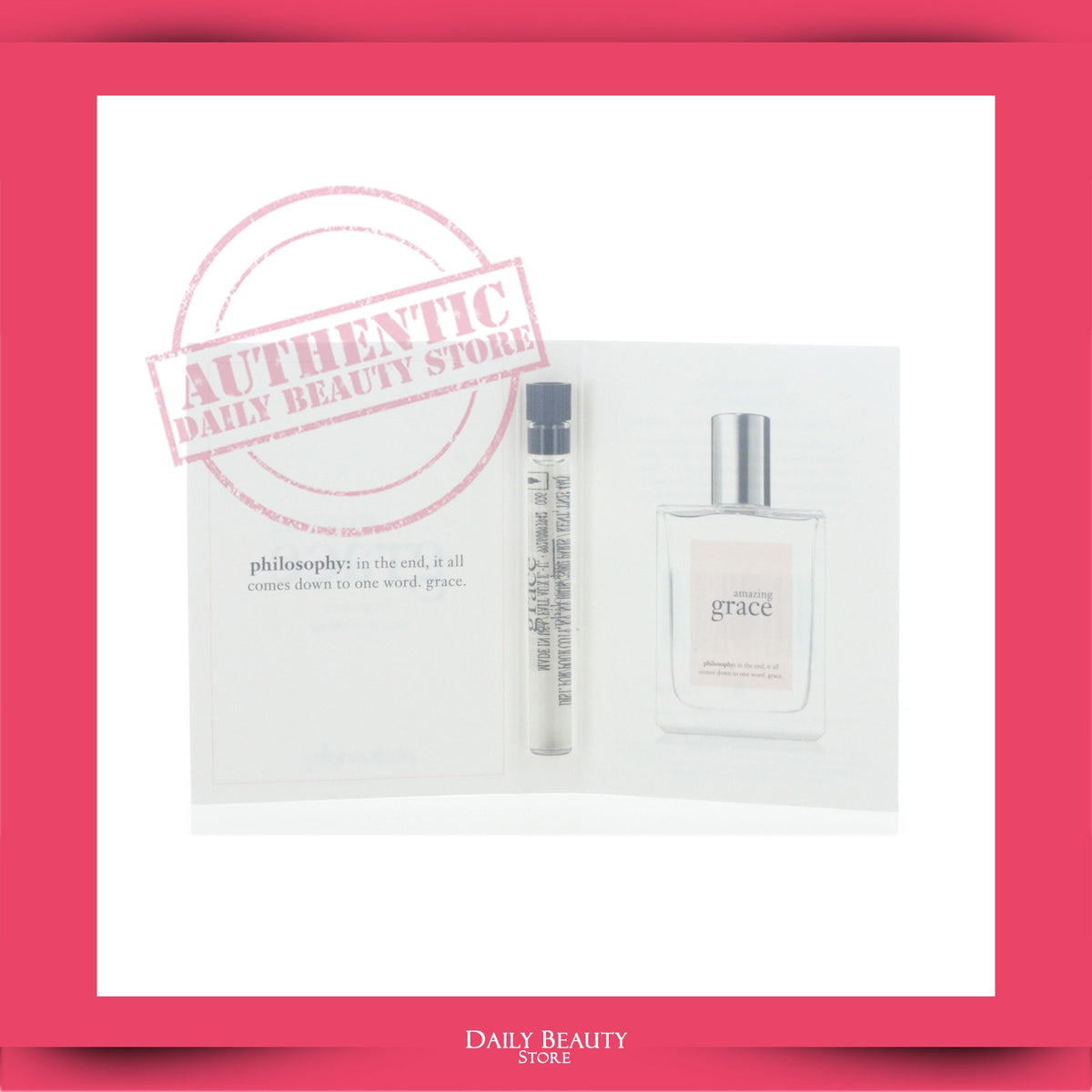Philosophy Amazing Grace EDT 1.5ml 0.05oz NEW FAST SHIP
