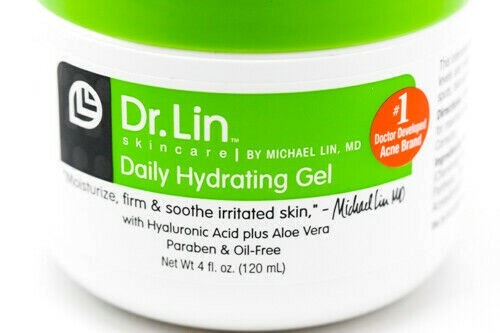 Daily Hydrating Moisture Gel - 4oz Hyaluronic Acid & Aloe Vera