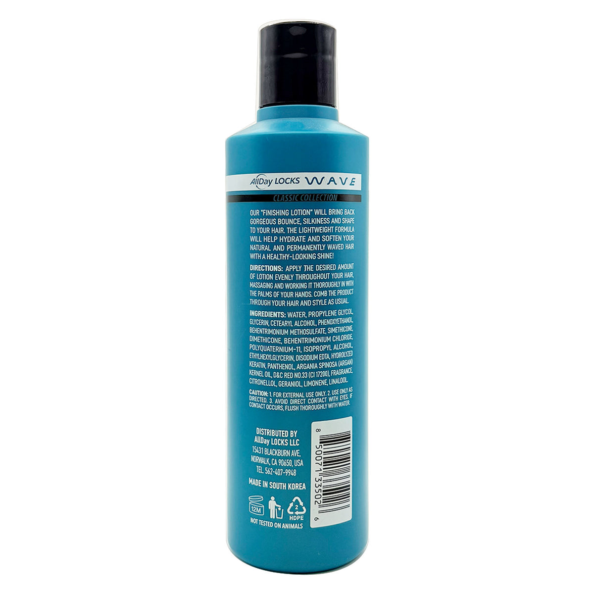 Wave Moisturizing Hair Lotion - Curl Enhancer with Argan & Keratin 7.7oz