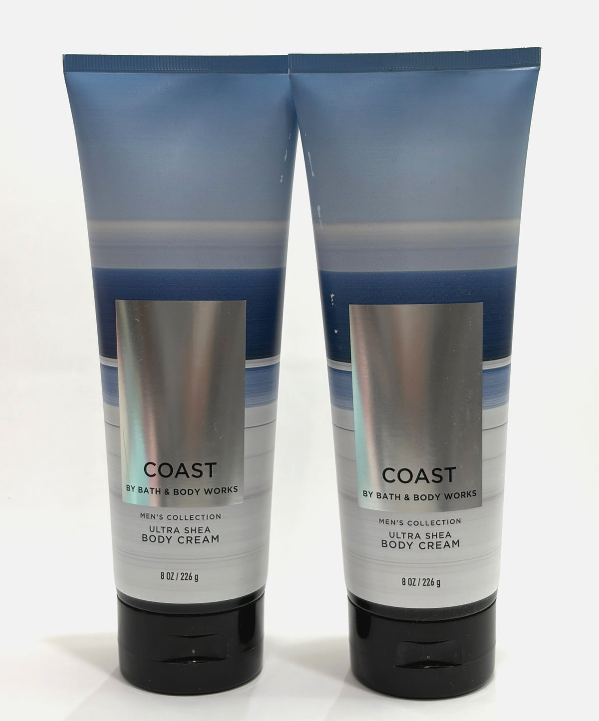 Coast Men's Body Cream 8 oz, 2-Pack
