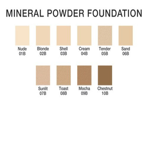 Mineral Foundation Pressed Powder SPF 15 Natural Finish Buildable Coverage - Cream