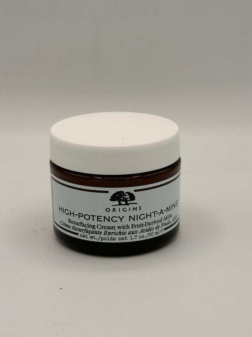 High Potency Night Moisturizer with AHA - 1.7 oz Facial Night Cream