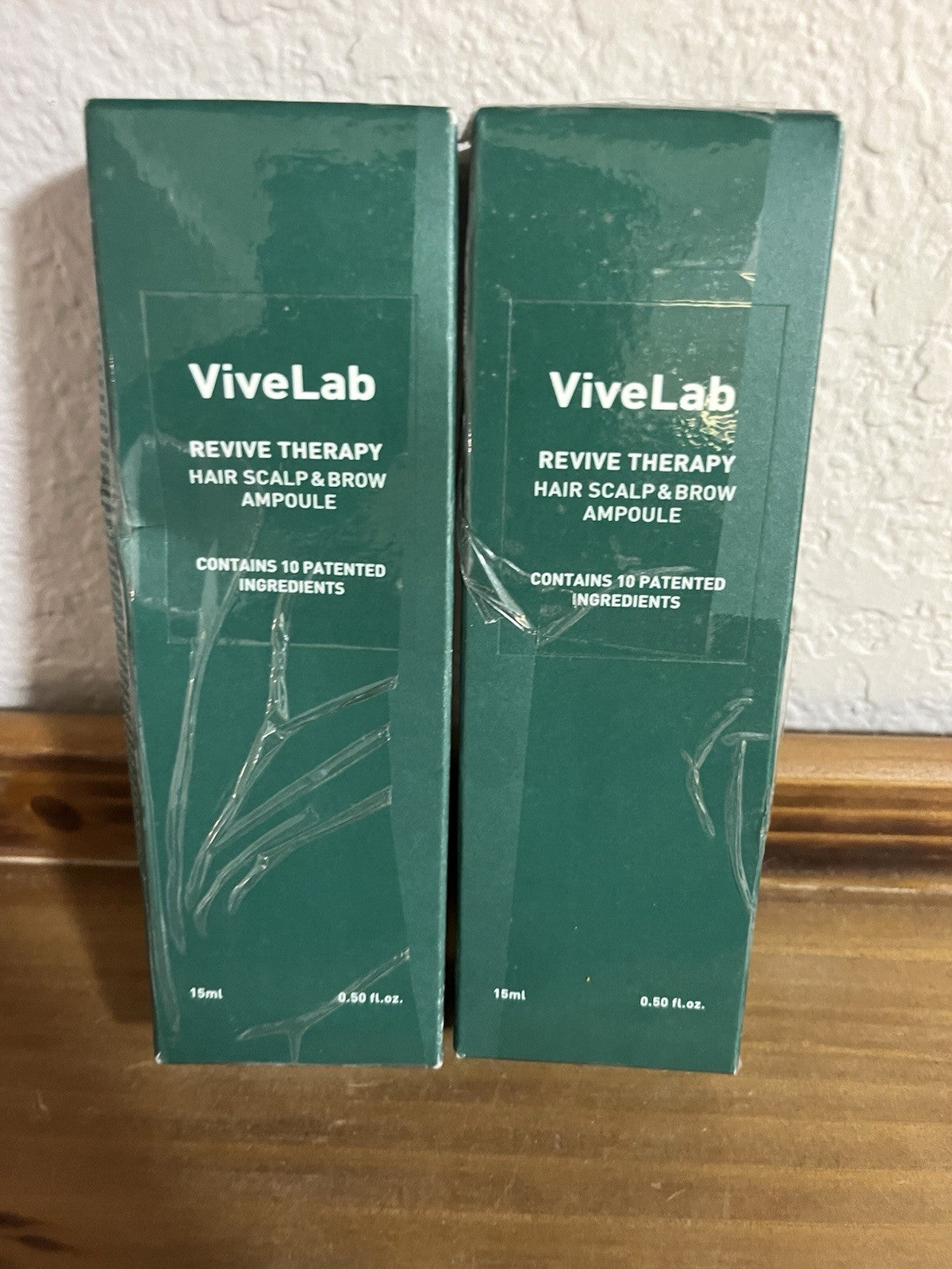 Hair Scalp & Brow Revive Therapy Ampoule, 2 Pack - 15 mL