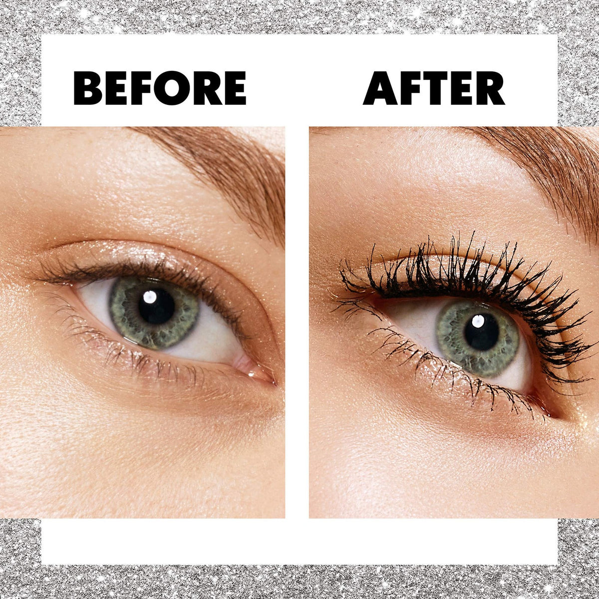 Volumizing Black Brown Mascara - Long, Defined Lashes, Smudge-Free