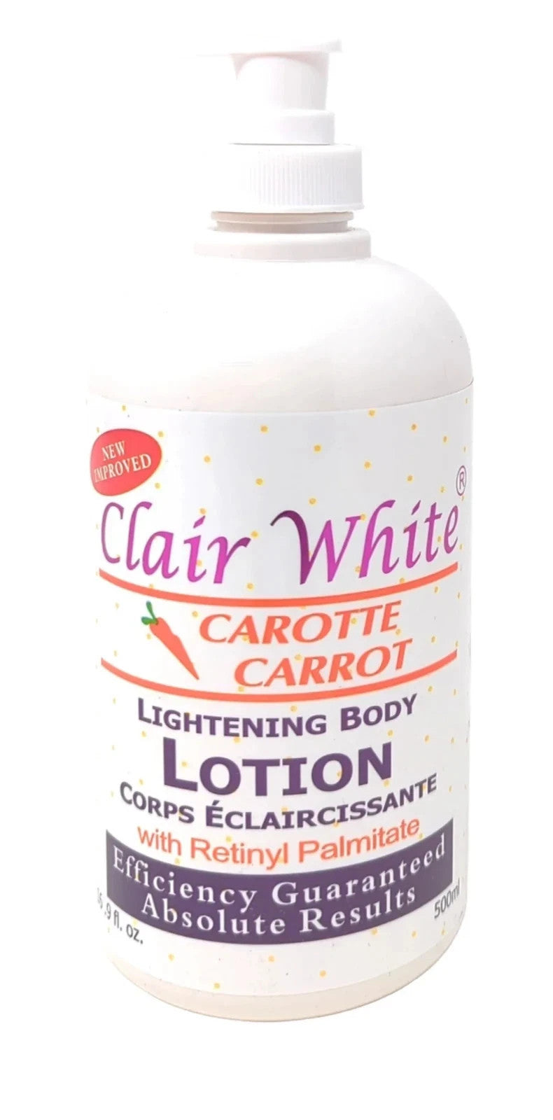 Brightening Carrot Body Lotion with Vitamin E & C - 16.9 oz
