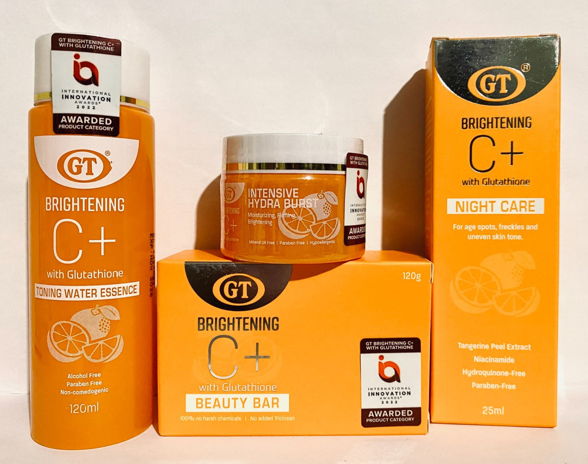 Brightening Body Skin Whitening Cream & Soap Set with Glutathione, Vitamin C