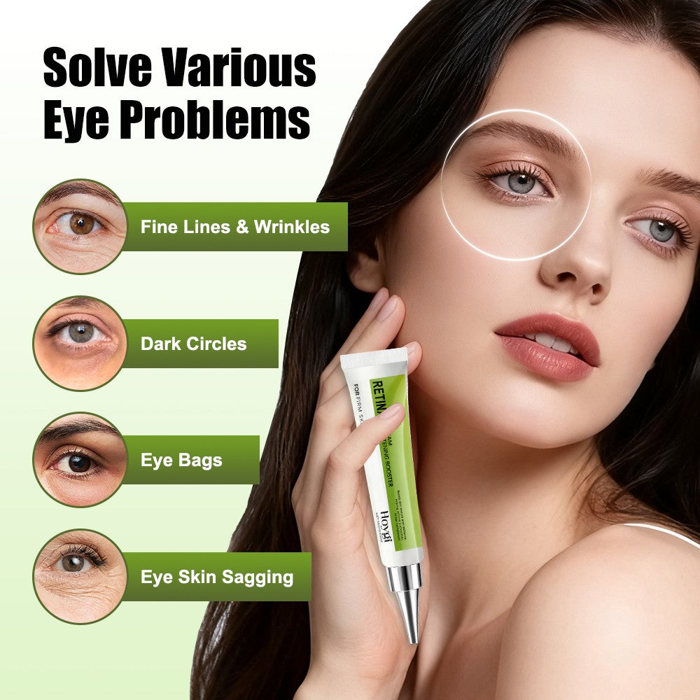 Retinol Eye Cream 15g - Anti-Aging Tightening Eye Treatment for Dark Circles & Wrinkles
