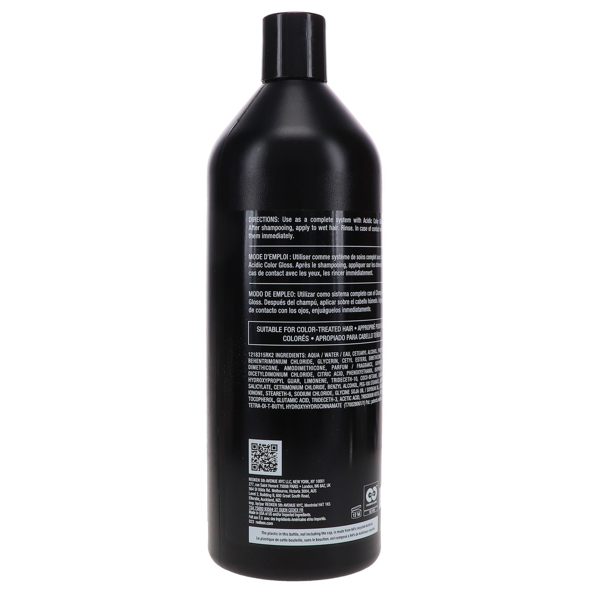 Redken Acidic Color Gloss Conditioner 33.8 oz - Sulfate-Free, Color-Treated Hair