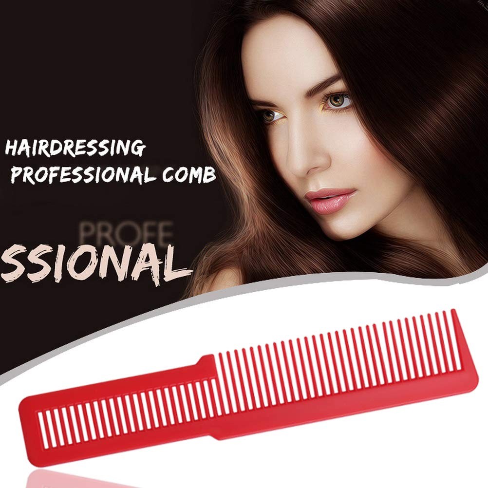 Professional Hair Cutting Comb Set - 6 Piece Styling Combs for Women and Barbers