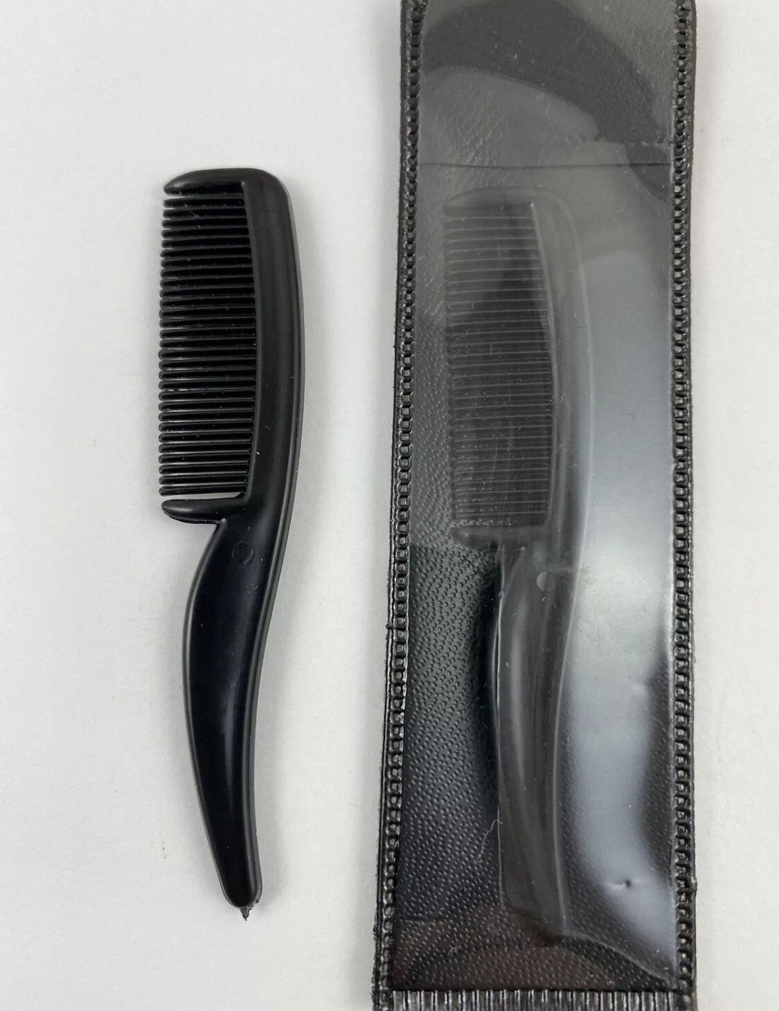 Mini Travel Mustache & Eyebrow Comb Set of 4 - Grooming Tools for Beard & Eyebrows