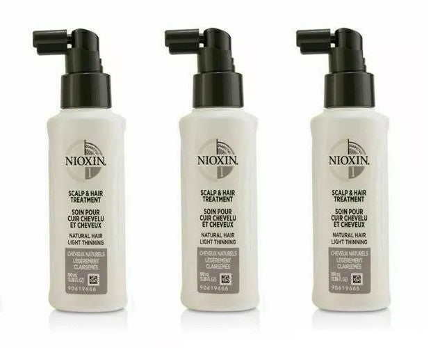 Nioxin System #1 Scalp & Hair Treatment Light Thinning 3.38 oz