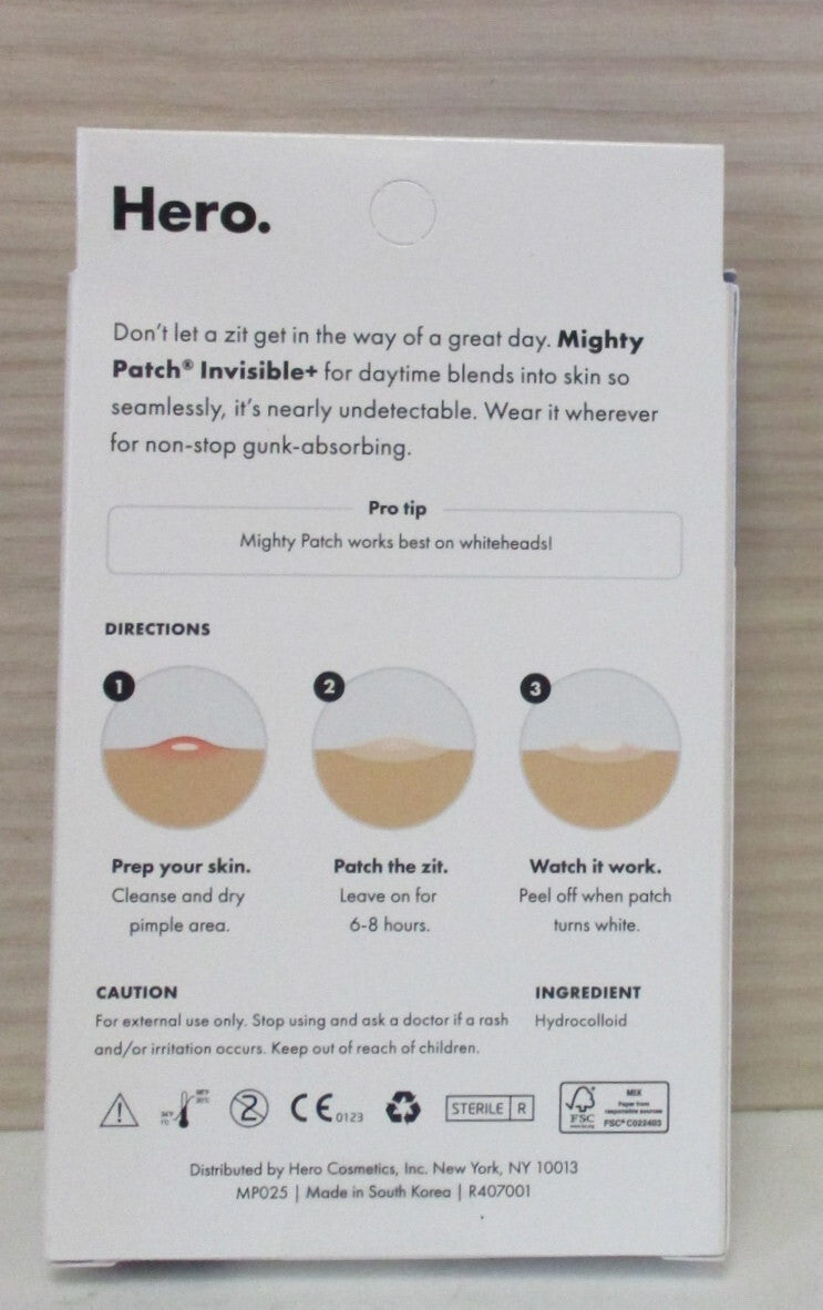 Invisible Pimple Patches Daytime Clear Acne Spot Stickers - 27 Count