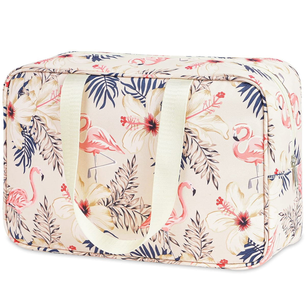 Large Waterproof Cosmetic Travel Bag for Women - Organizer & Toiletry Kit