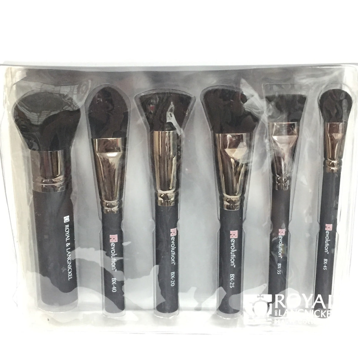 Pro Complexion Makeup Brush Set - Royal & Langnickel Revolution BX-SET6