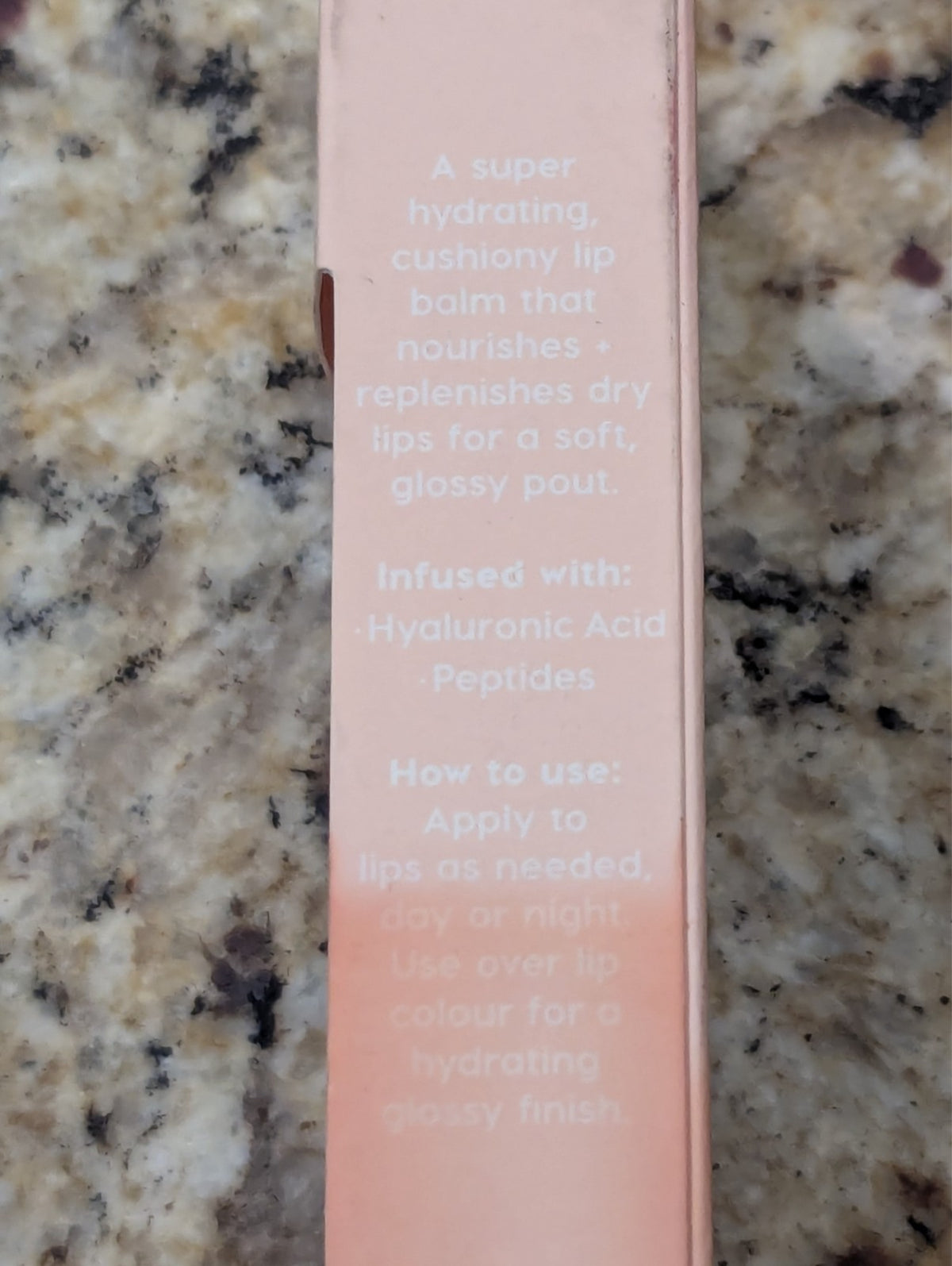 Glossy Lip Balm Vanilla Cake 0.49 oz - Moisturizing Lip Care