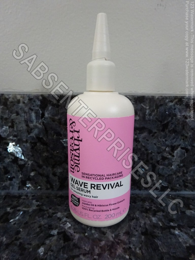 Wave Revival Gel Serum for Wavy Hair - 6 Bottles, 6.76 Fl oz Each