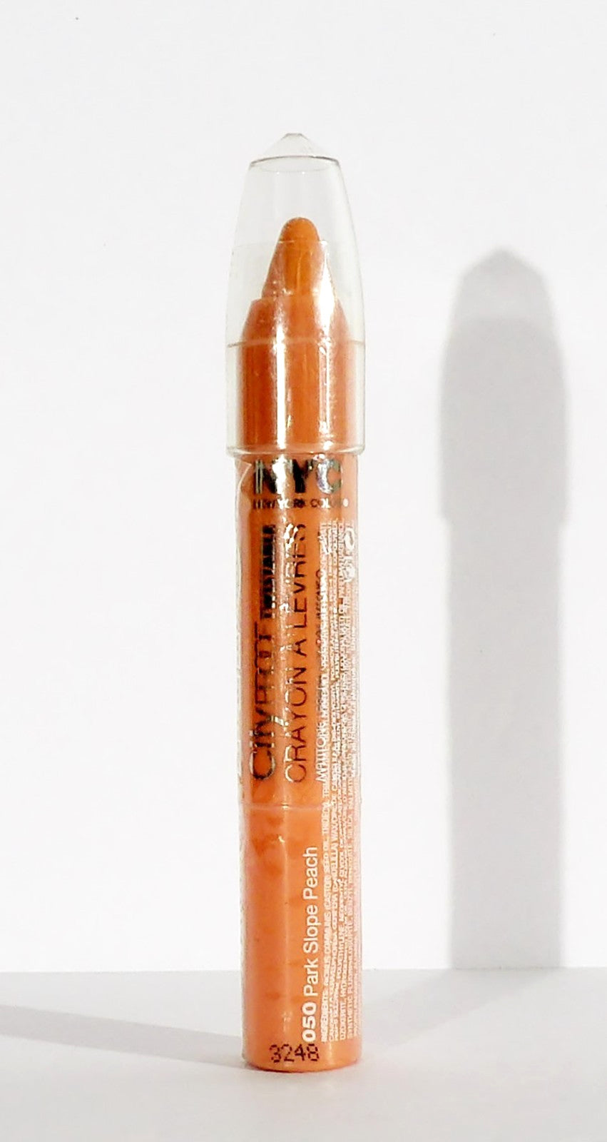Lipstick 050 Park Slope Peach - Twistable, Intense Lip Color, Sealed