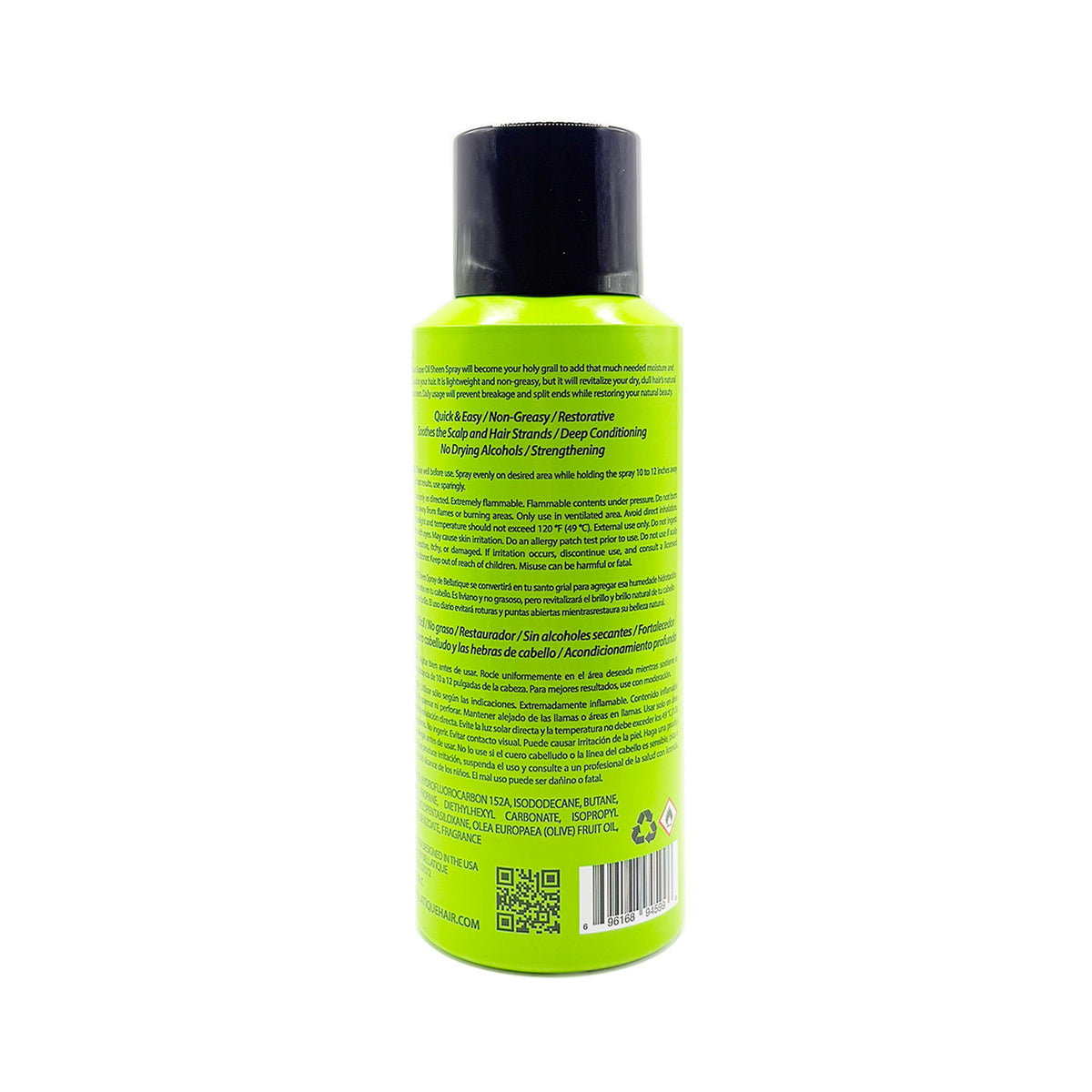 Super Oil Sheen Spray for Hair - 3.38oz Shine & Moisture