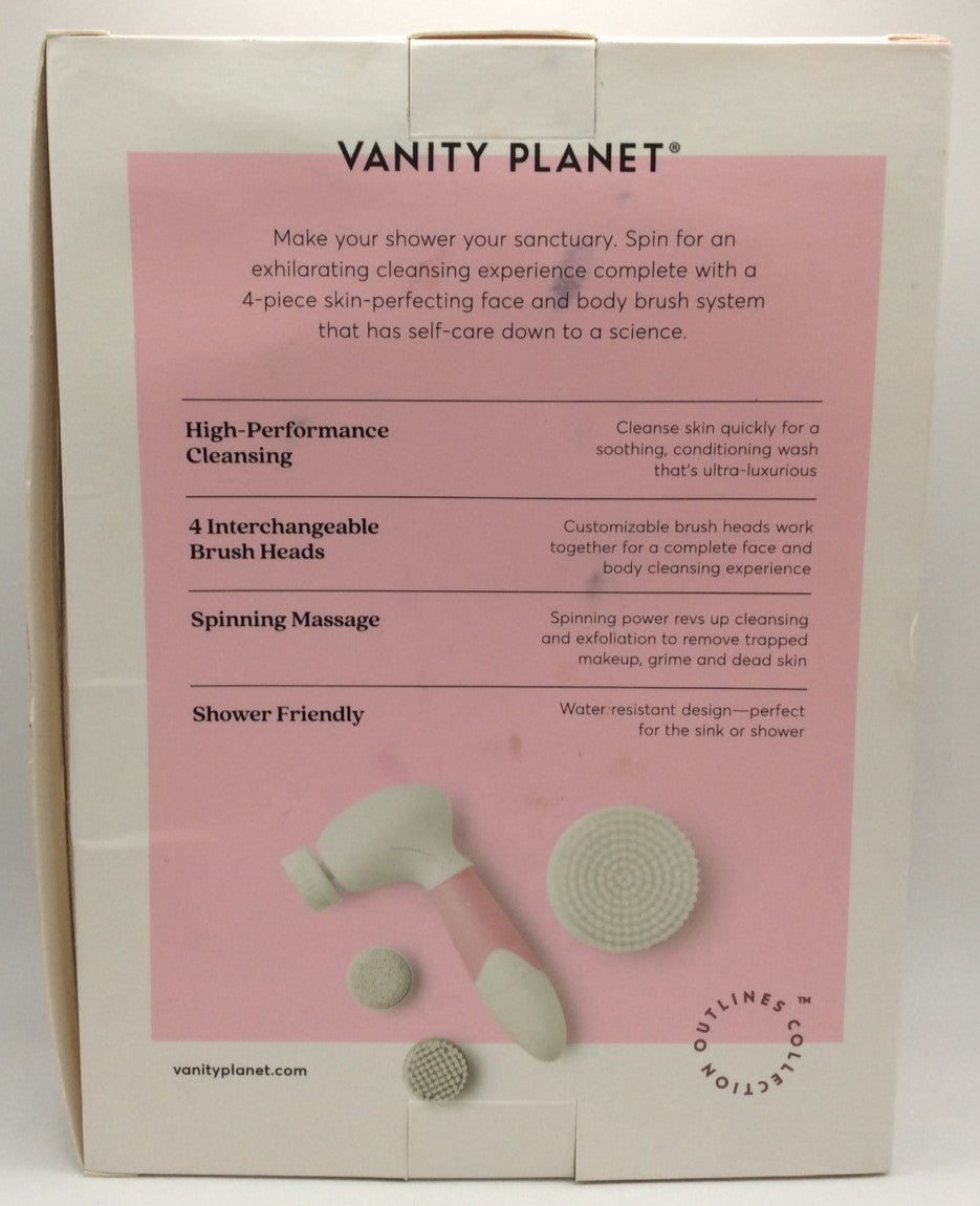 Face & Body Cleansing Kit with Ultrasonic Scrubber & Ice Roller - All Variants
