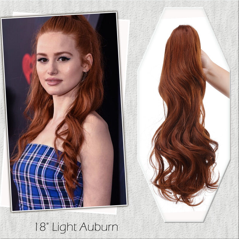 Fake Ponytail Clip-In Hair Extension Thick Natural Look 14 Inches