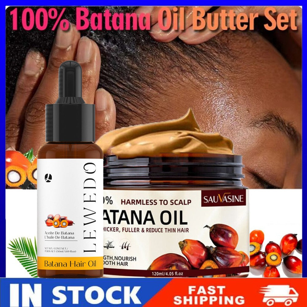 Batana Hair Oil - Repair Damaged Hair & Reduce Breakage
