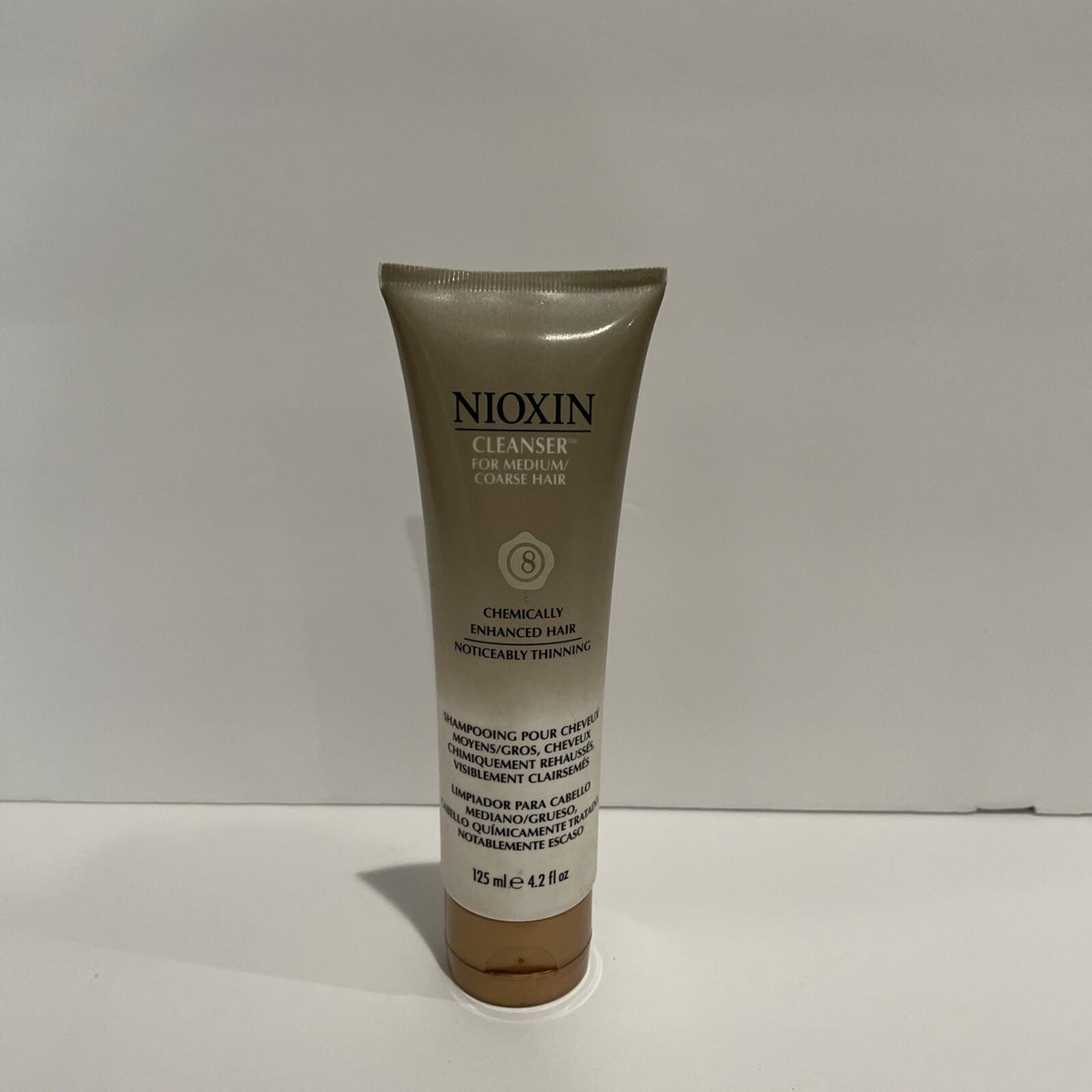 Nioxin System 8 Cleanser Medium/Coarse 4.2 fl oz
